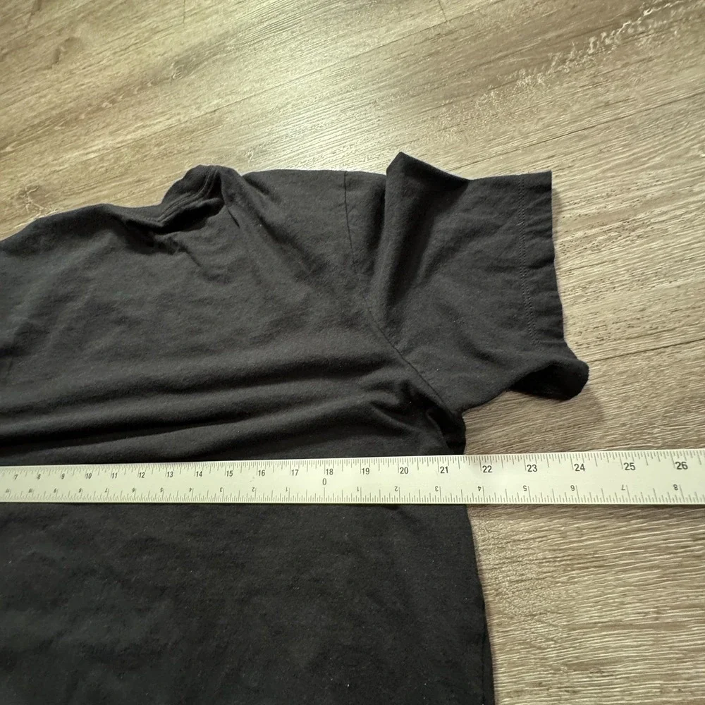 Jordan Shirt Mens Large‎ Black Jumpman Logo Tee Los Angeles Crew Neck Logo